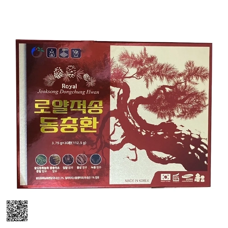 Tinh Dầu Thông Đỏ Trầm Hương KGA Royal Jeoksong Dongchung Hwan