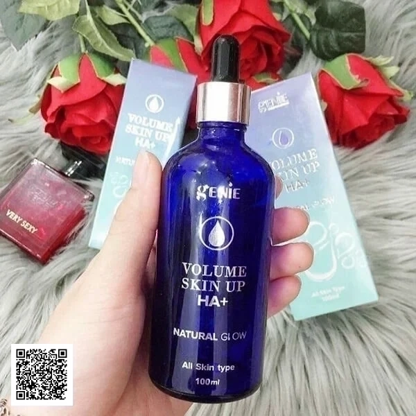Genie Natural Glow Volume Skin Up HA+ - Serum Dưỡng Ẩm (100ml)