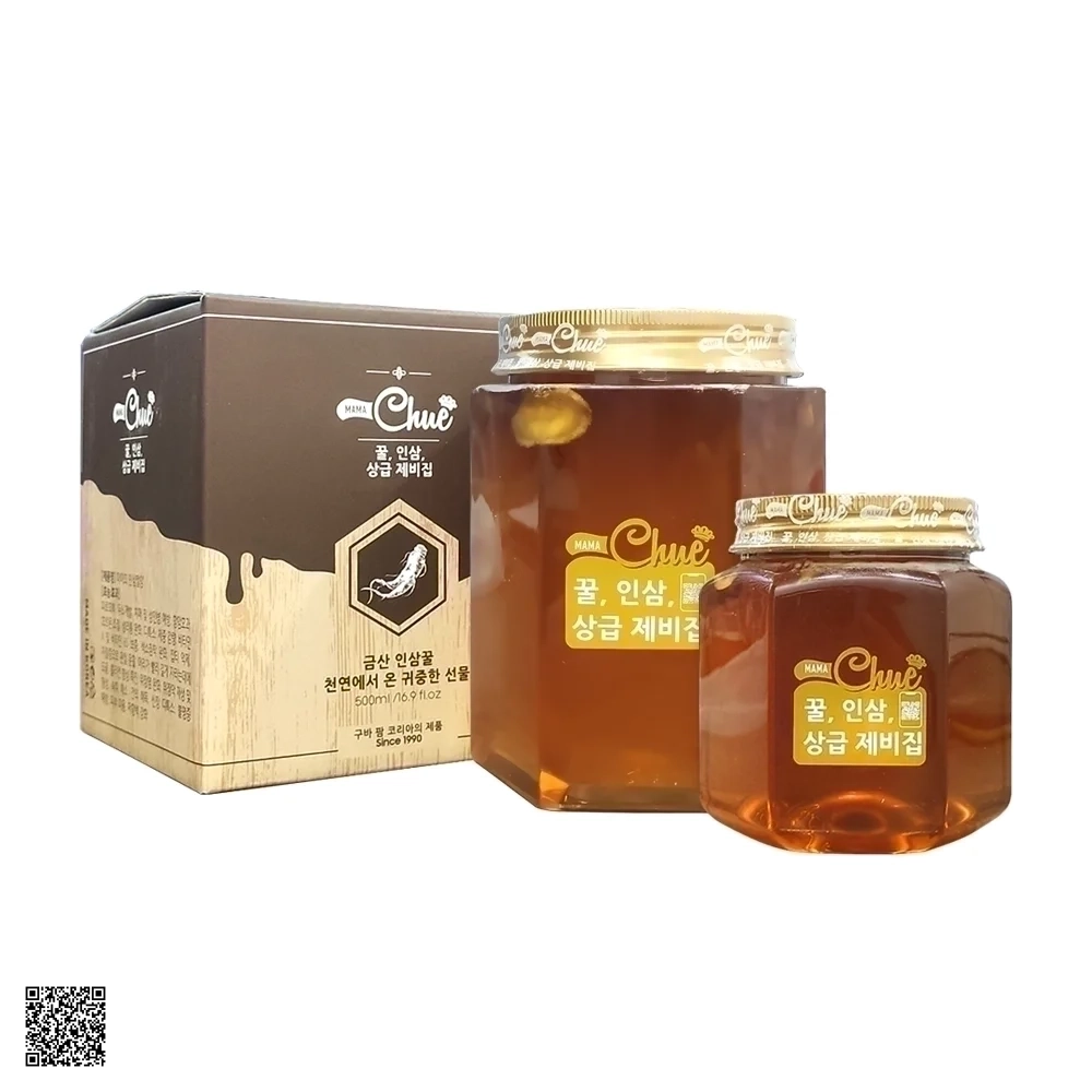 Combo Sâm Mật Ong Nhụy Hoa Nghệ Tây Saffron Mama Chuê Hàn Quốc