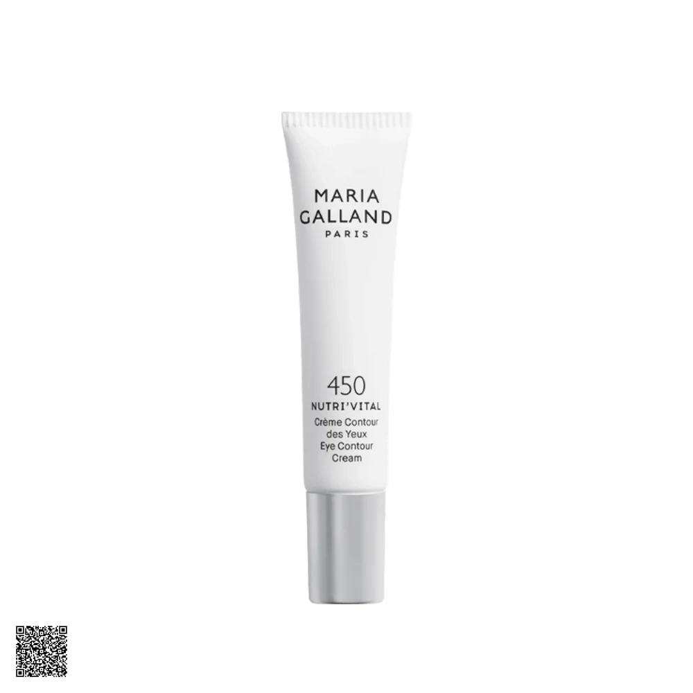 Maria Galland 450 Nutri'vital Eye Contour Cream - Kem Giảm Quầng Thâm Săn Chắc Da Vùng Mắt (15ml)