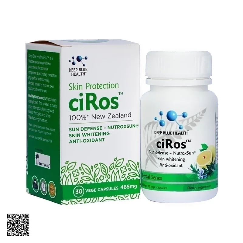 Viên Uống Chống Nắng Trắng Da ciRos Skin Protection