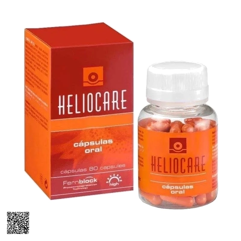 Viên Uống Chống Nắng Heliocare Fernblock Capsulas Oral Từ Tây Ban Nha