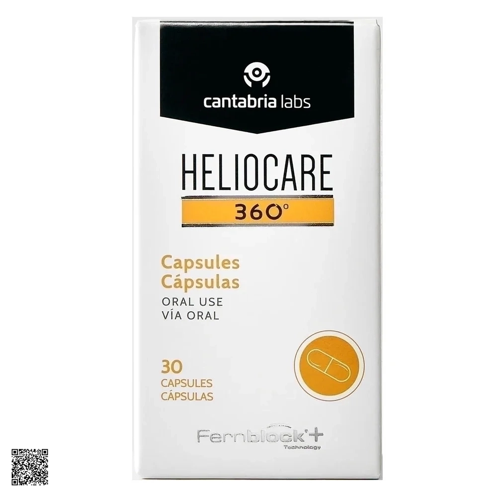 Heliocare 360 Capsules Oral USE Via Oral Viên Uống Chống Nắng