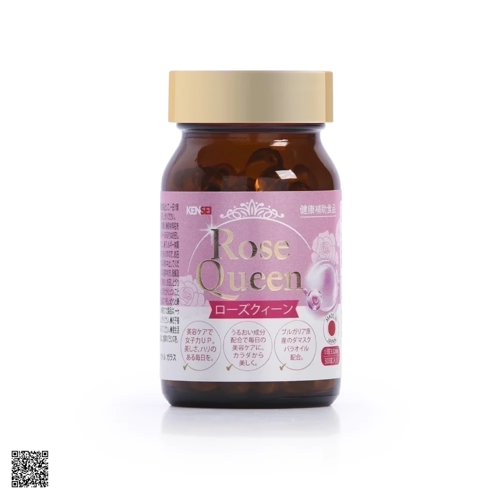 Viên Uống Thơm Cơ Thể Cân Bằng Nội Tiết Rose Queen Nhật Bản