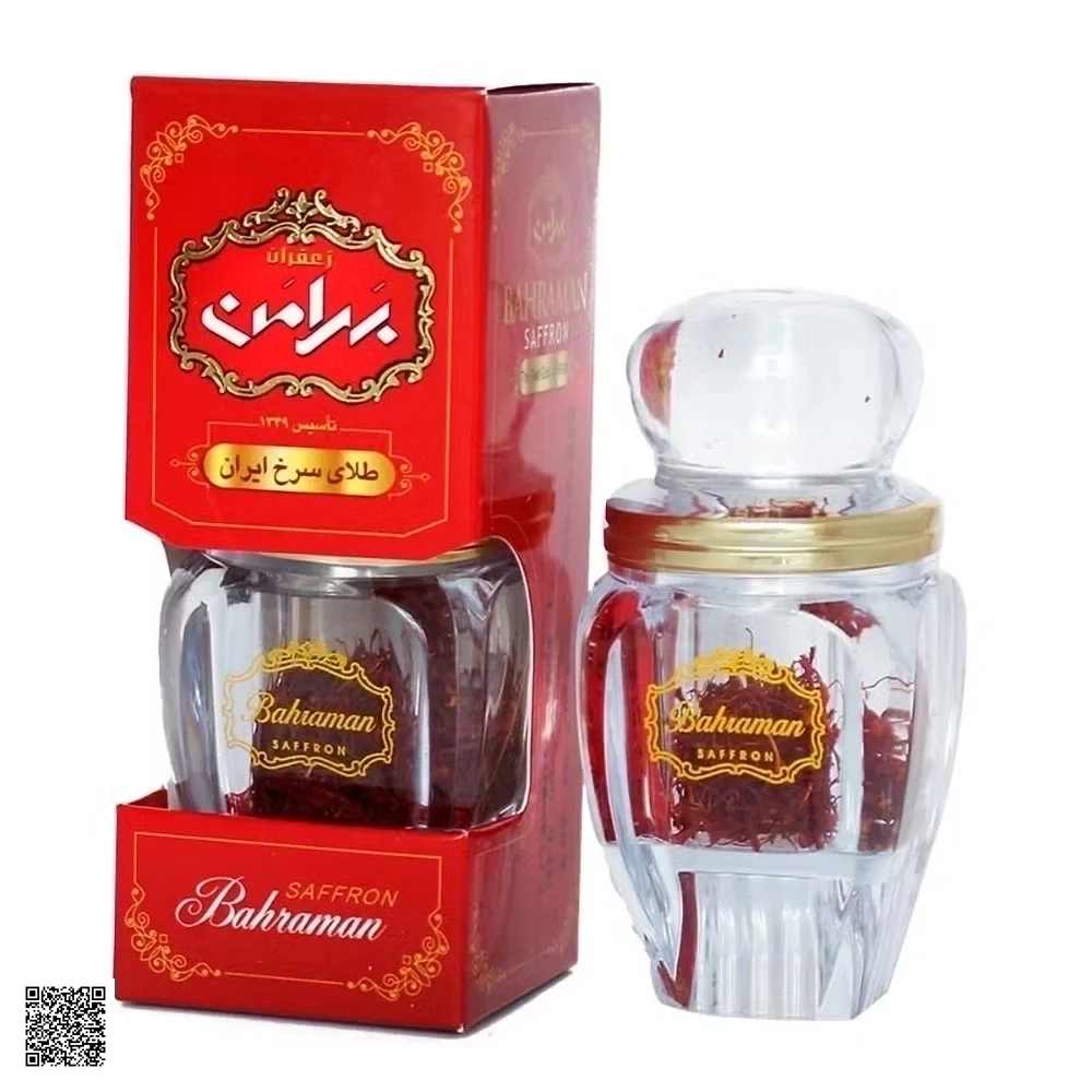 Saffron Bahraman Super Negin Red Gold Of Iran Nhụy Hoa Nghệ Tây (1gr)