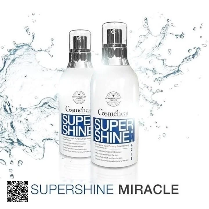CosmeHeal Super Shine Miracle - Nước Thần Căng Bóng Da