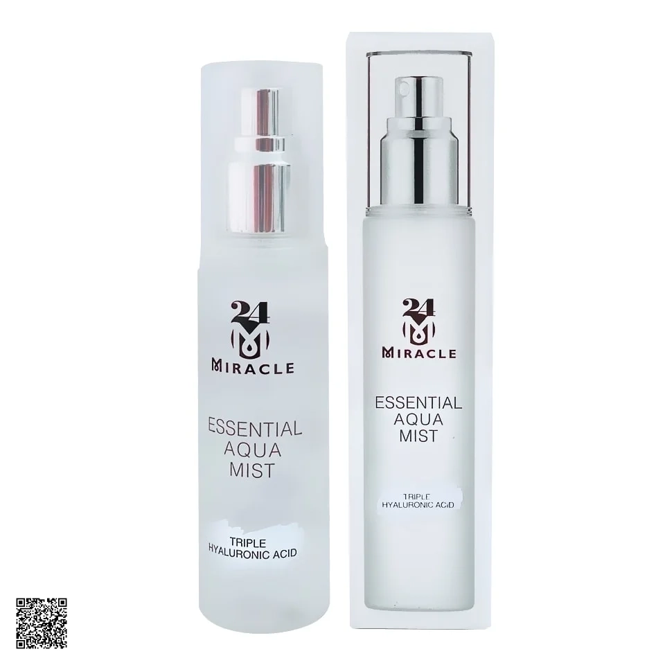 Xịt Khoáng Nước Thần Căng Bóng Da Miracle Essential Aqua Mist
