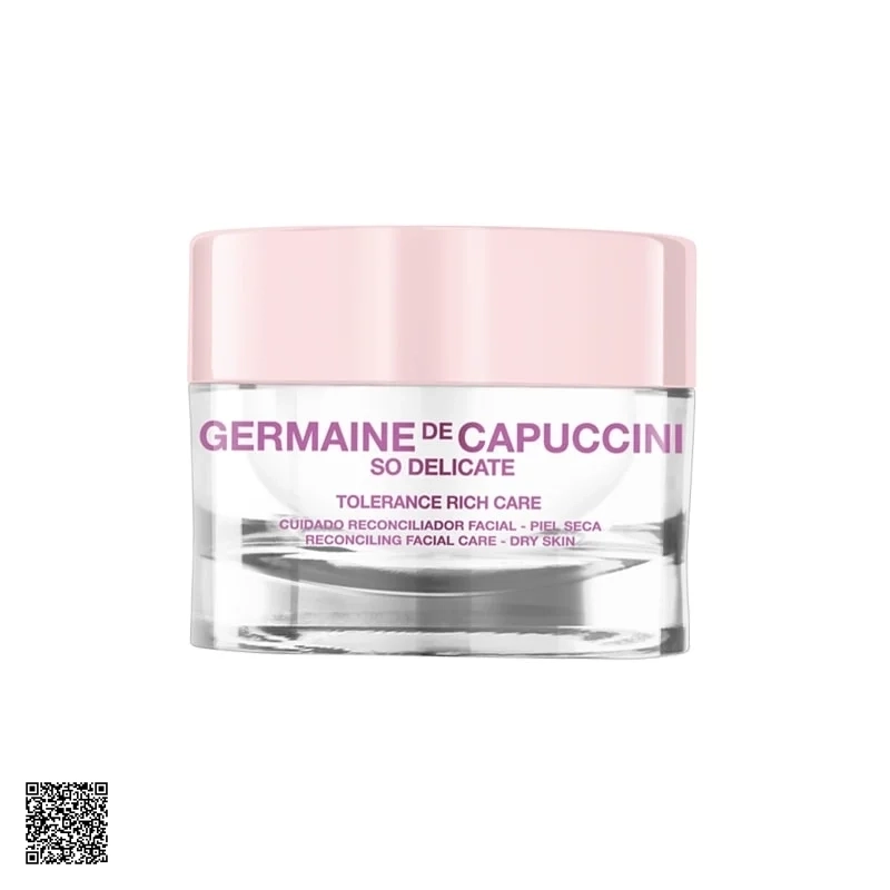 So Delicate Tolerance Rich Care Germaine De Capuccini - Kem Giảm Dị Ứng, Kích Ứng