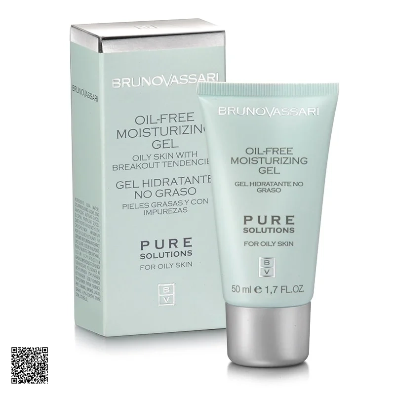 Bruno Vassari Pure Solutions Oil-Free Moisturizing Gel - Gel Dưỡng Ẩm Cho Da Dầu