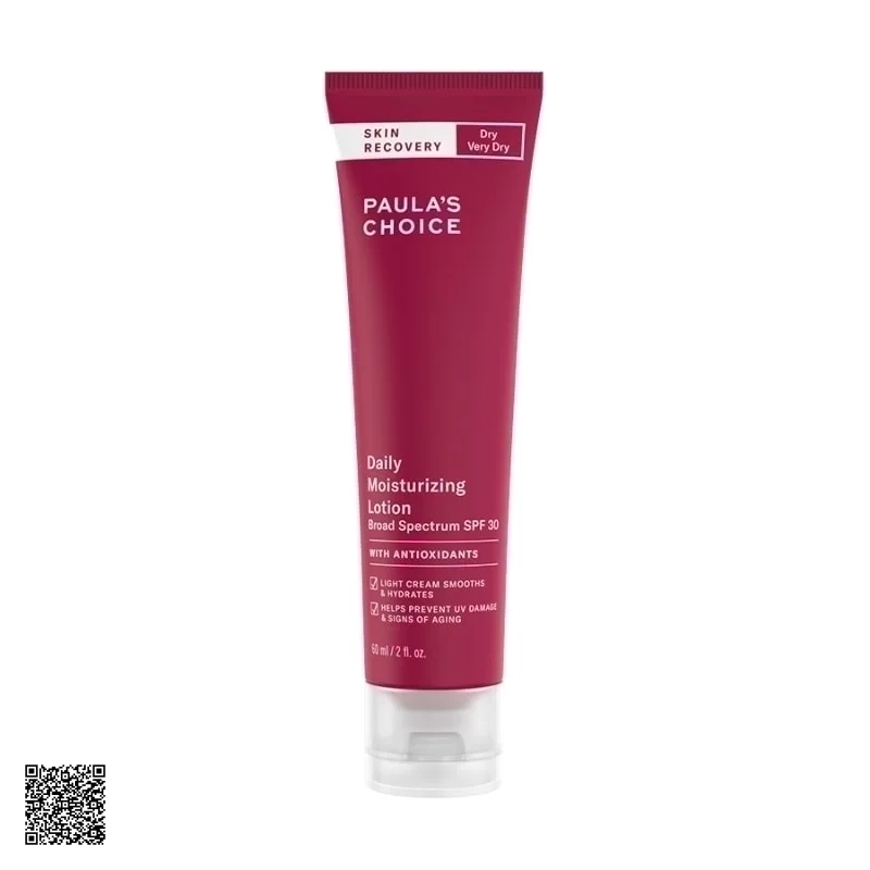 Kem Dưỡng Ẩm Chống Nắng Paula’s Choice Skin Recovery Daily Moisturizing Lotion SPF30