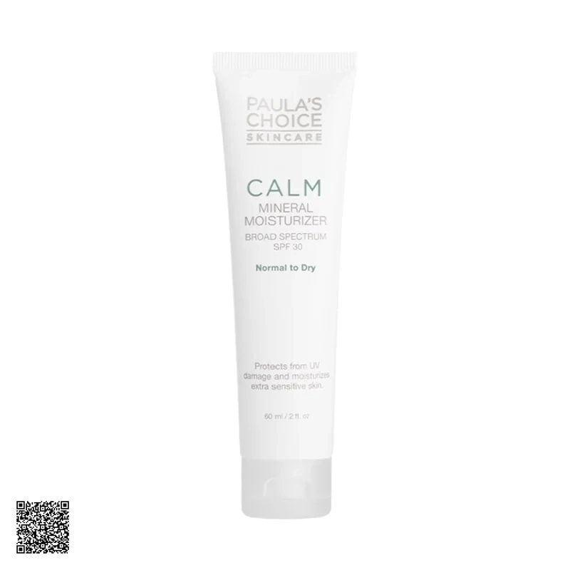 Kem Dưỡng Ẩm Chống Nắng Paula’s Choice Calm Mineral Moisturizer SPF30 Normal To Dry