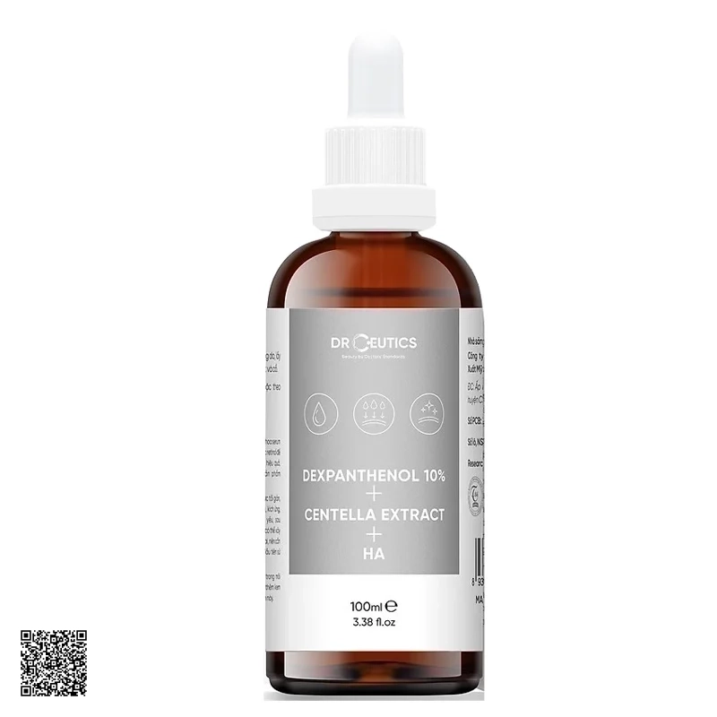 Tinh Chất Dưỡng Ẩm, Phục Hồi Da DrCeutics B5 Dexpanthenol 10% + Centella Extract + HA 100ml
