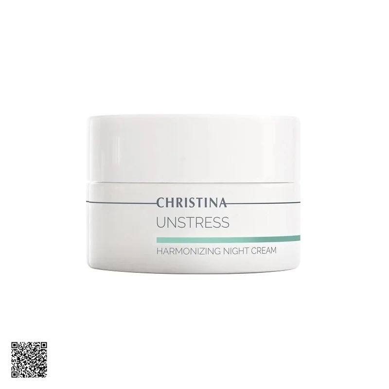 Christina Unstress Harmonizing Night Cream - Kem Dưỡng Ẩm, Sáng Da Ban Đêm