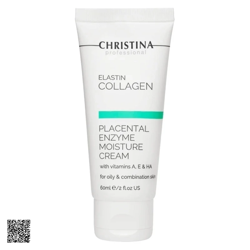 Christina Elastin Collagen - Placental Enzyme Moisture Cream - Kem Dưỡng Ẩm