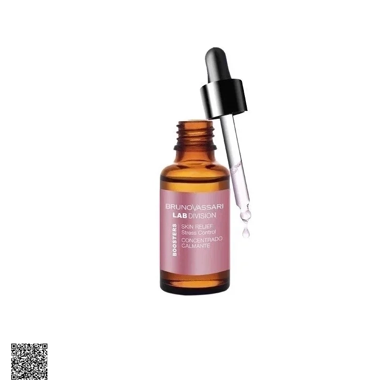 Bruno Vassari Lab Division Boosters Skin Relief Stress Control - Tinh Chất Dưỡng Ẩm, Phục Hồi Da