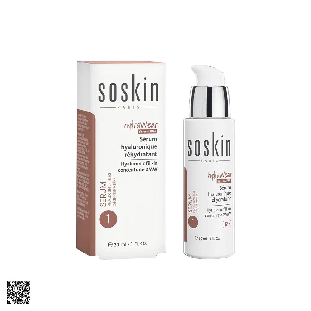 Soskin Hyaluronic Fill-in Concentrate 2MW - Serum Duỡng Ẩm