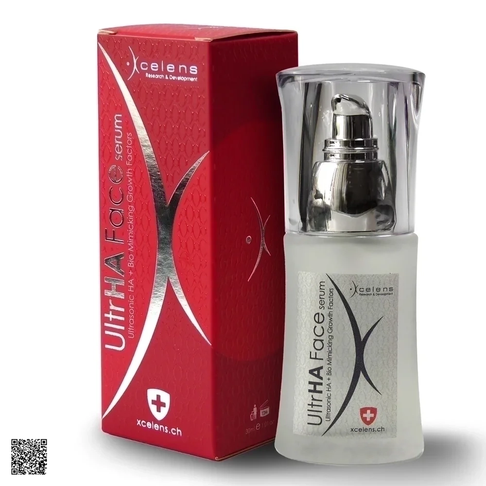 Xcelens UltrHA Face Serum - Serum Phục Hồi Và Cấp Ẩm Chuyên Sâu
