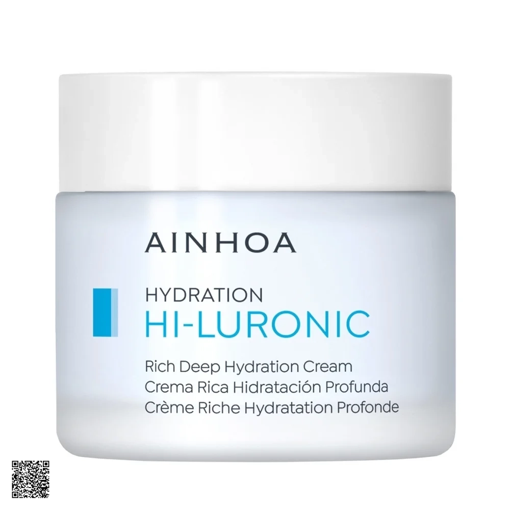 AINHOA Hi-Luronic Rich Deep Hydration Cream - Kem Dưỡng Ẩm, Chống Lão Hóa (50ml)