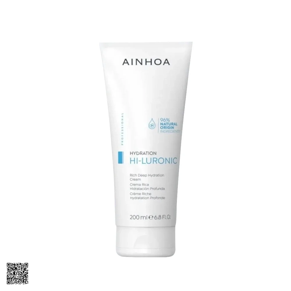 AINHOA Hi-Luronic Rich Deep Hydration Cream - Kem Dưỡng Ẩm, Chống Lão Hóa (200ml)