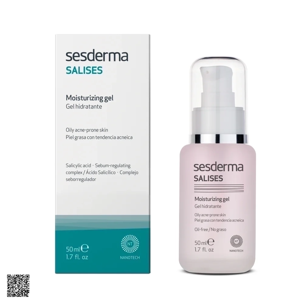 Sesderma Salises Moisturizing Gel - Gel Dưỡng Ẩm, Kiềm Dầu, Giảm Mụn