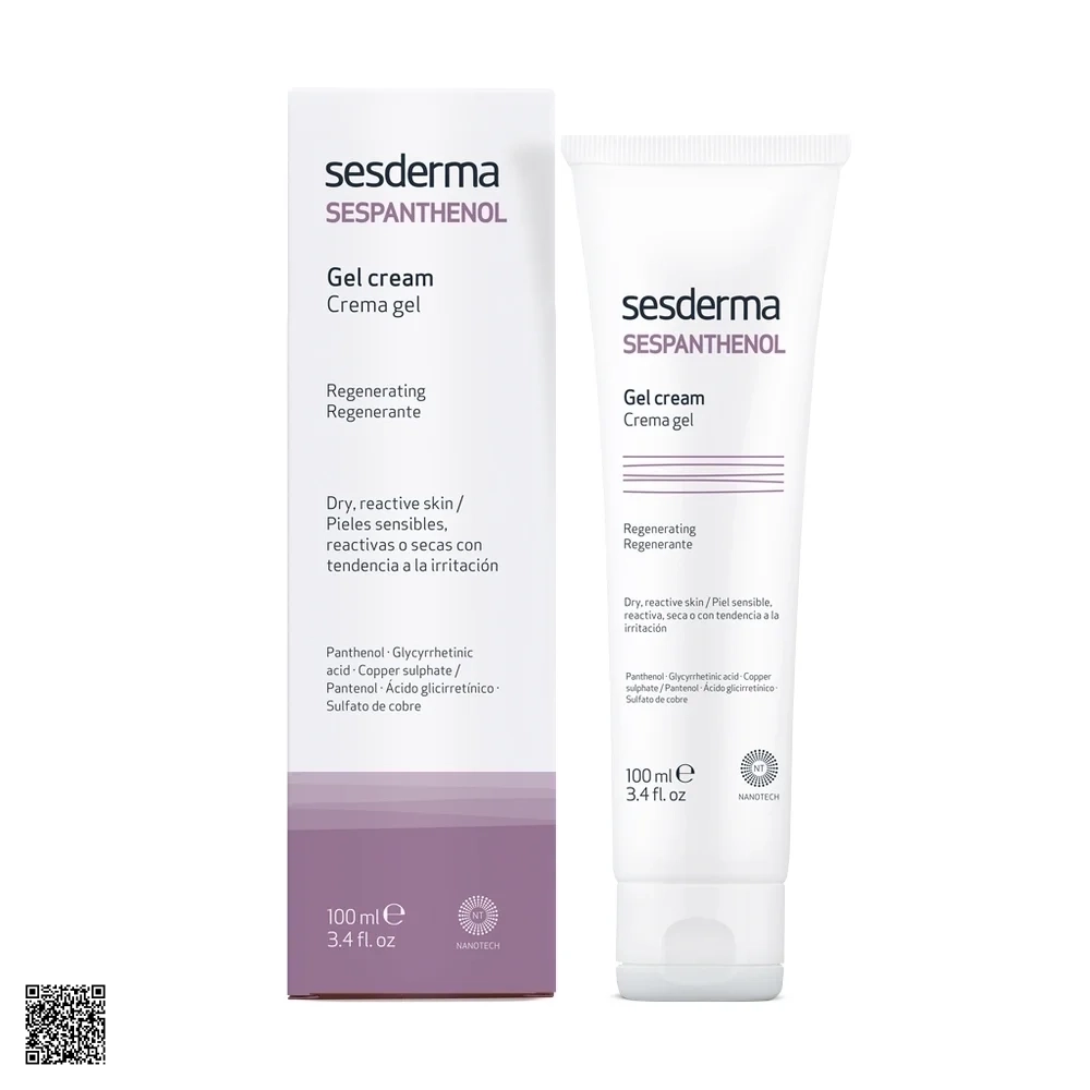 Sesderma Sespanthenol Gel Cream - Kem Dưỡng Ẩm, Giảm Kích Ứng, Phục Hồi Da