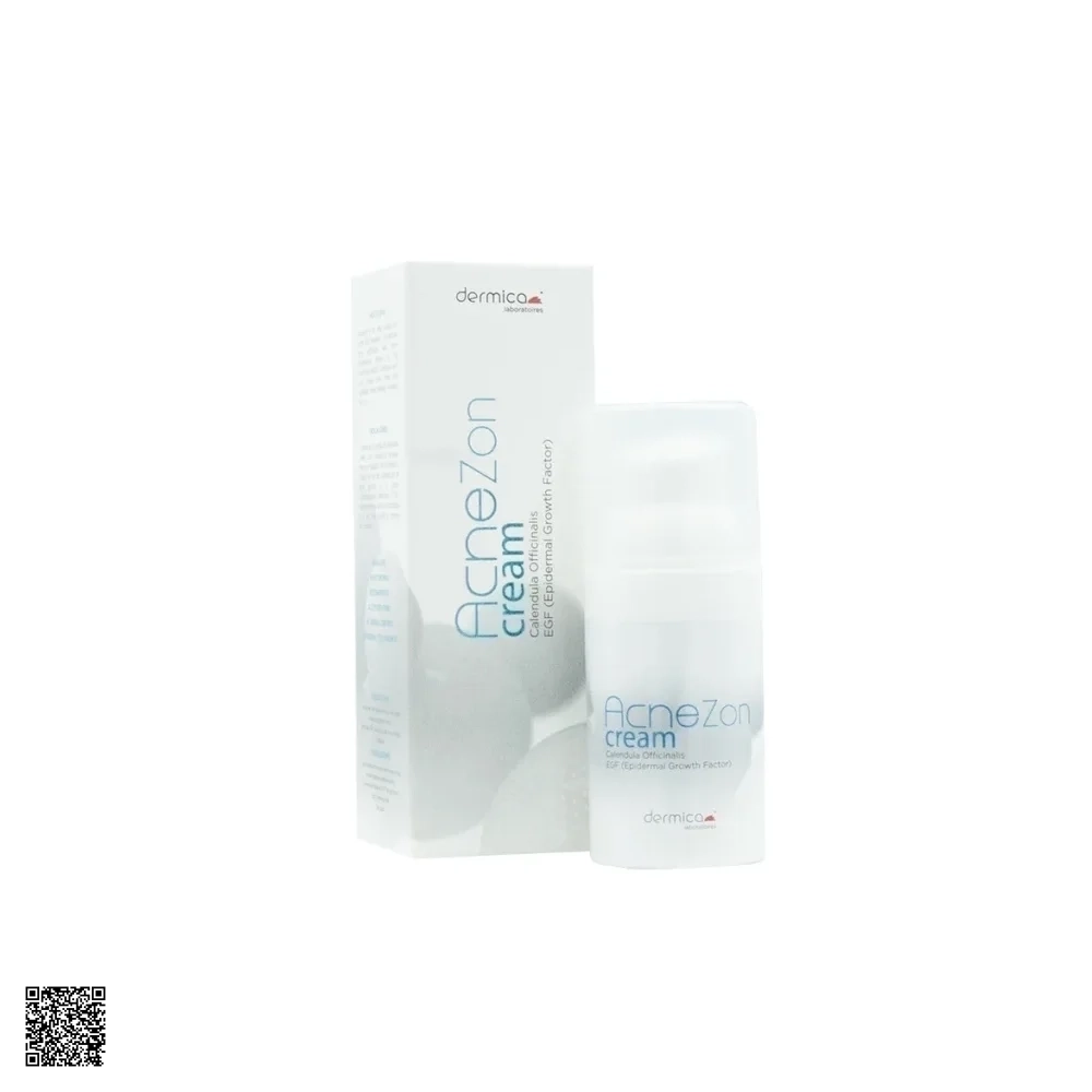 Dermica Acnezon Cream - Kem Dưỡng Ẩm, Phục Hồi Và Ngăn Ngừa Mụn