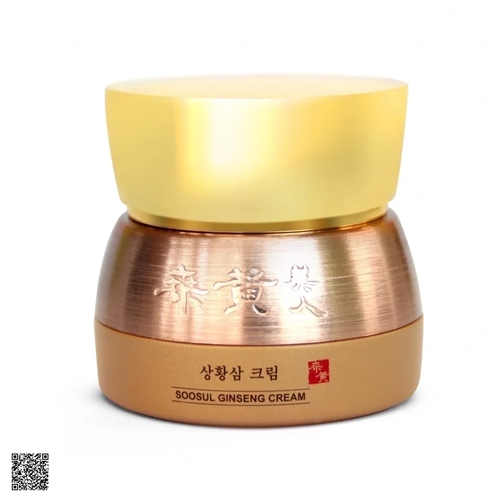 Soosul Ginseng Cream - Kem Sâm Dưỡng Ẩm Chống Lão Hoá, Mờ Sạm Nám Ban Đêm (60gr)