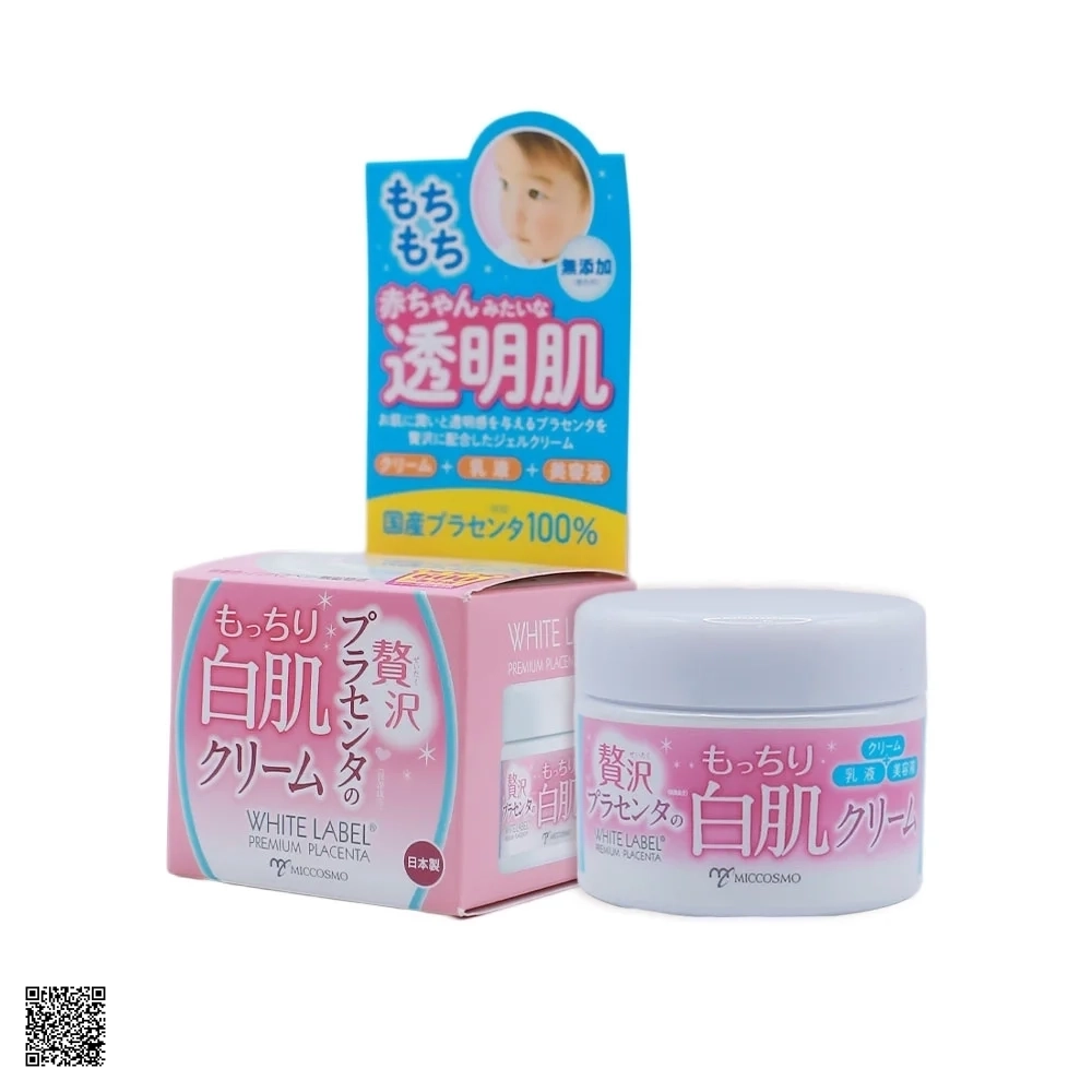 Miccosmo White Label Premium Placenta Cream - Kem Nhau Thai Dưỡng Da, Cấp Ẩm