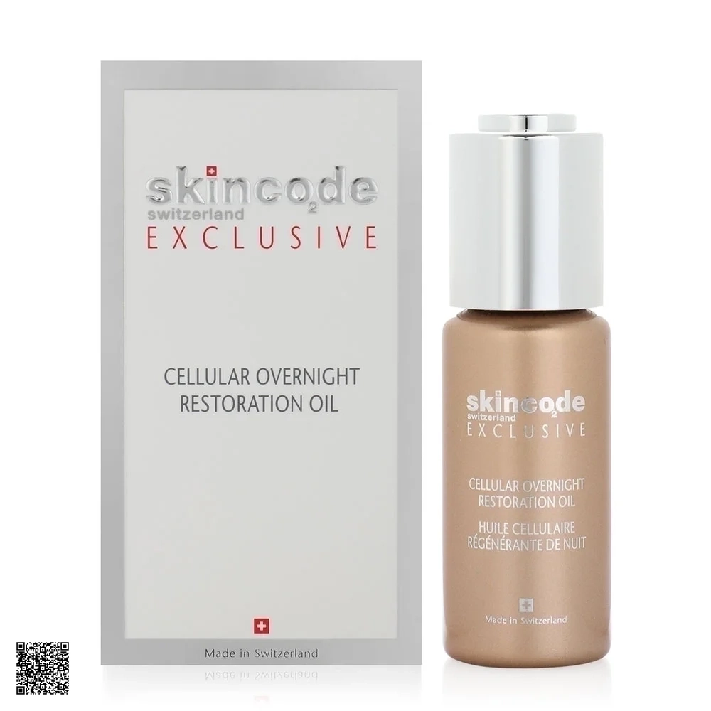 Skincode Exclusive Cellular Overnight Restoration Oil - Dầu Dưỡng Phục Hồi Da Ban Đêm