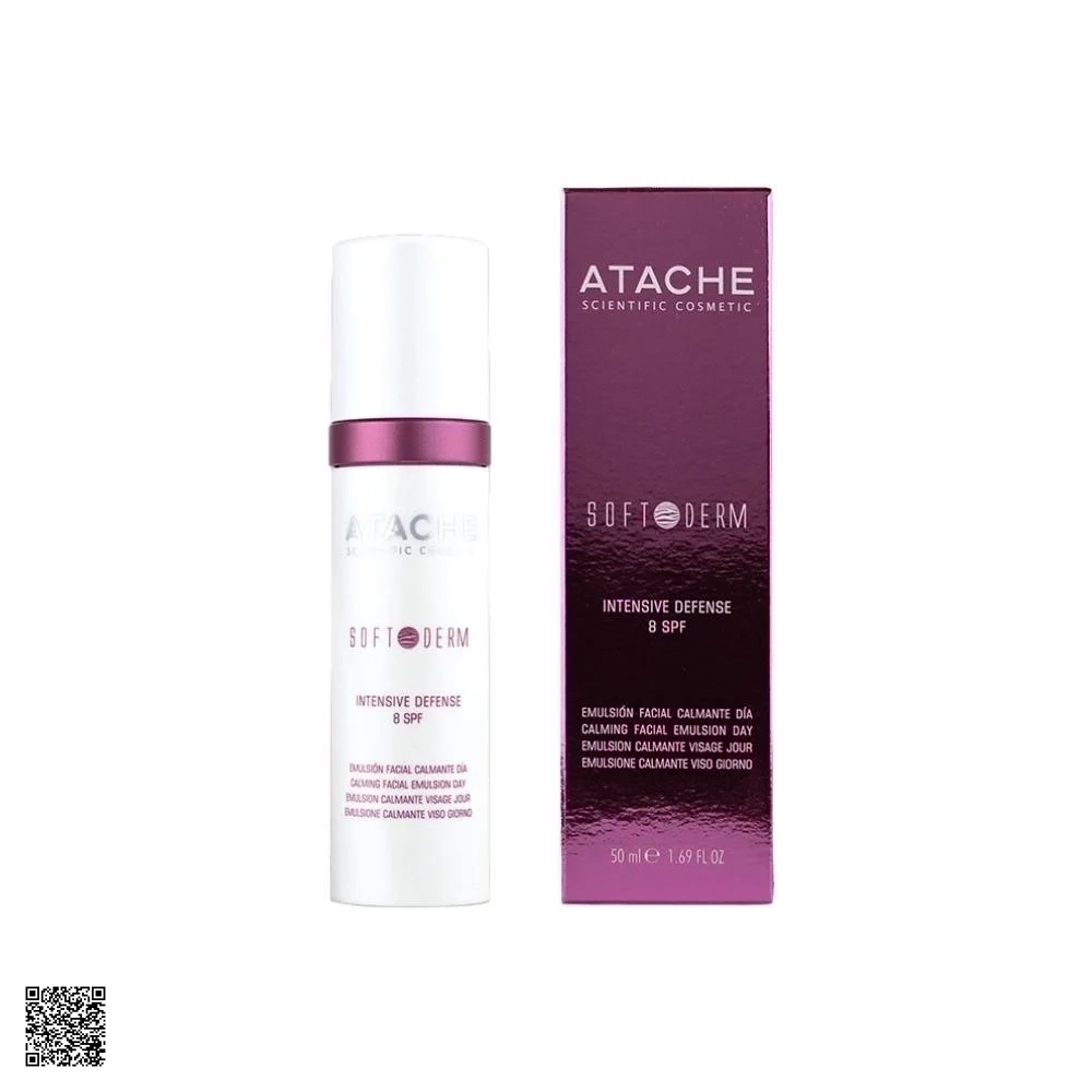 Atache Soft Derm Intensive Defense 8 SPF - Kem Dưỡng Ẩm, Chống Nắng Ban Ngày