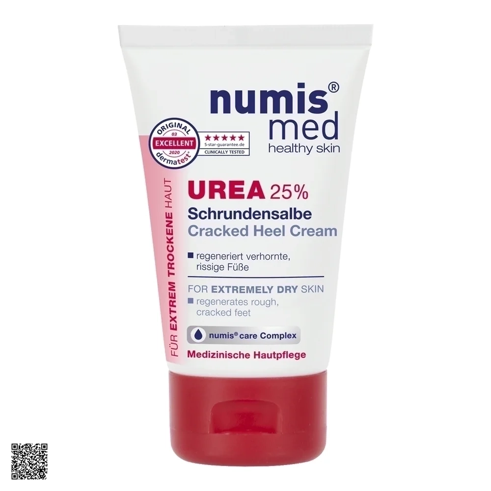 Numis Med Cracked Heel Cream Urea 25% - Kem Dưỡng Làm Mềm Da Gót Chân