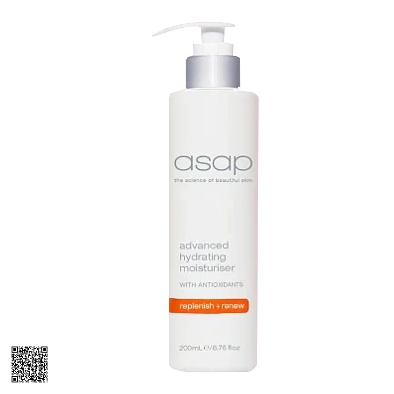 Asap Advanced Hydrating Moisturiser - Kem Dưỡng Ẩm Chống Lão Hóa (200ml)