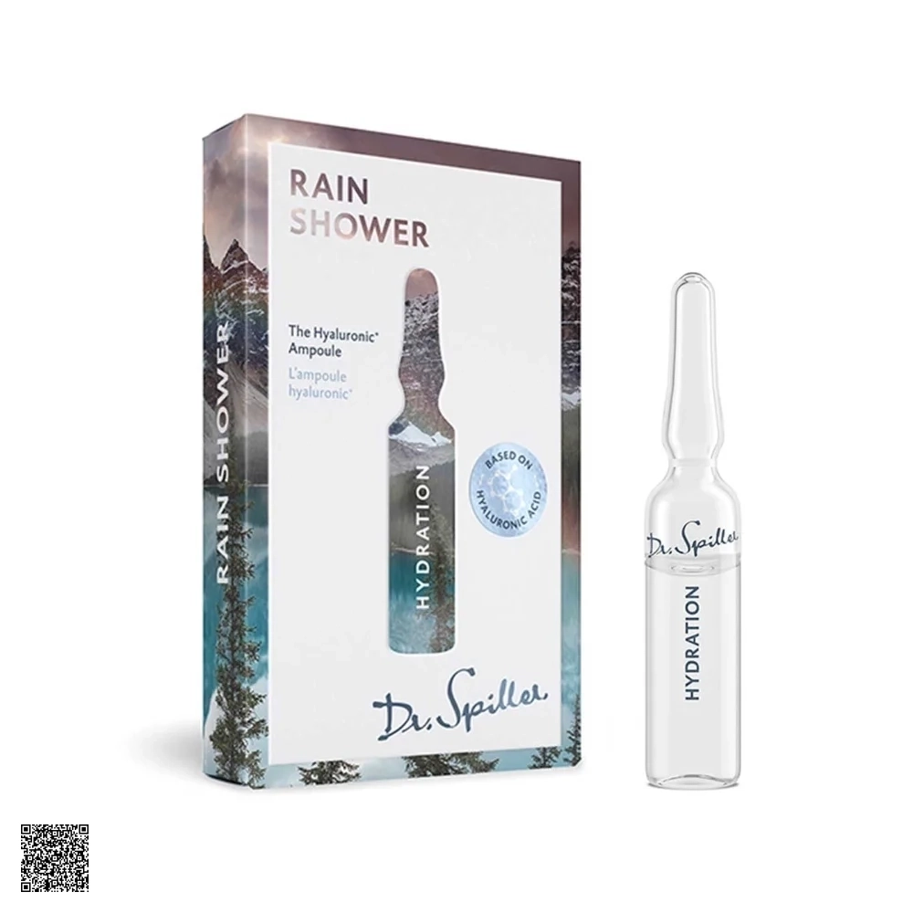 Dr.Spiller Rain Shower Hydration The Hyaluronic Ampoule - Tinh Chất Cấp Ẩm Cho Da Khô (24 Ống x 2ml)