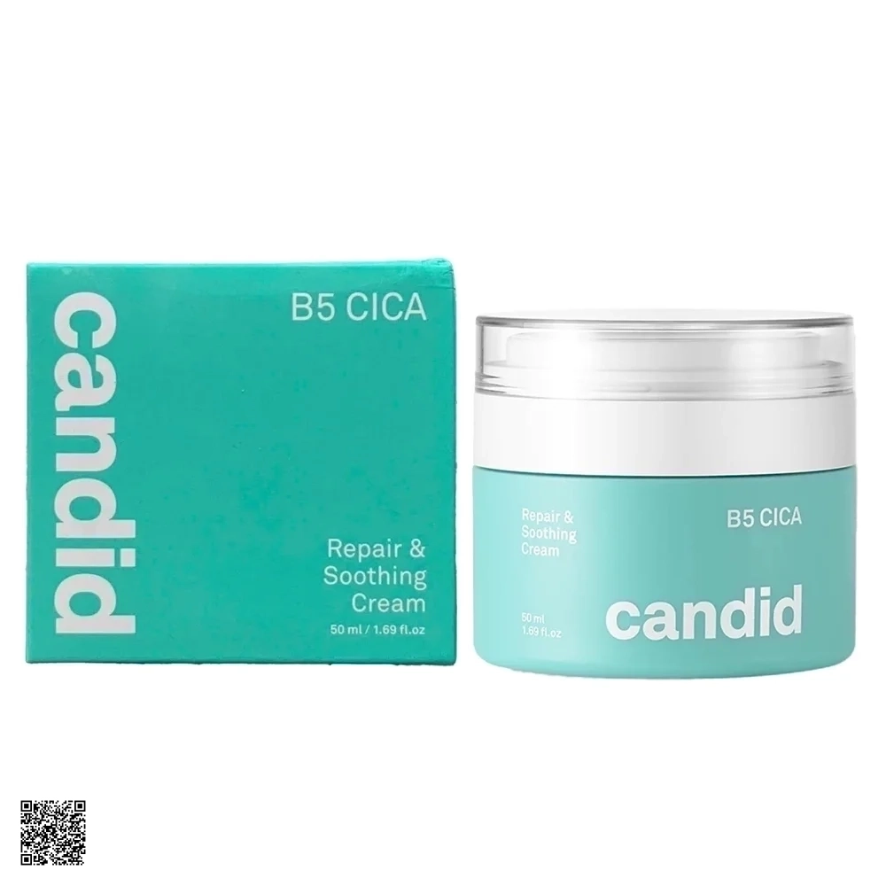 Candid B5 Cica Repair & Soothing Cream - Kem Dưỡng Ẩm, Phục Hồi Da