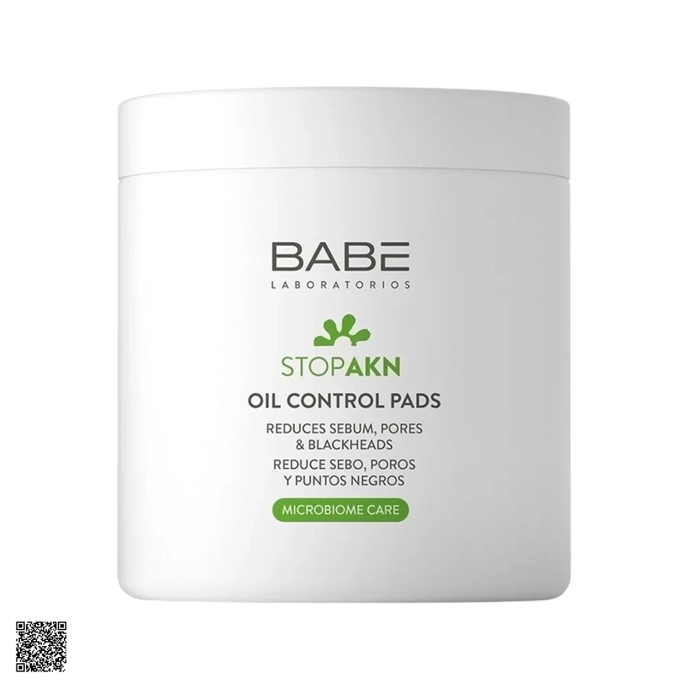 Babe Stop AKN Oil Control Pads - Bông Dưỡng Da Kiểm Soát Dầu