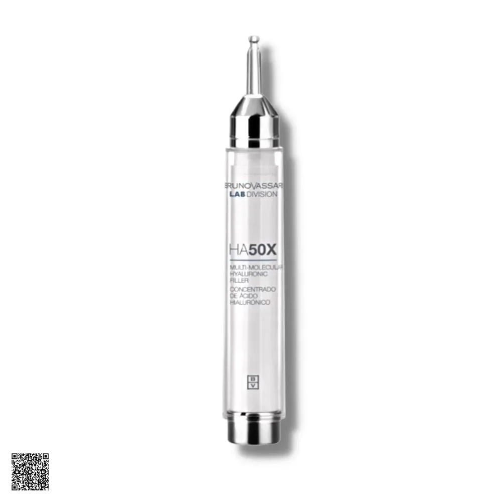 Bruno Vassari HA50X Hyaluronic Multi Molecular Filler - Huyết Thanh HA Siêu Giữ Ẩm Cho Làn Da