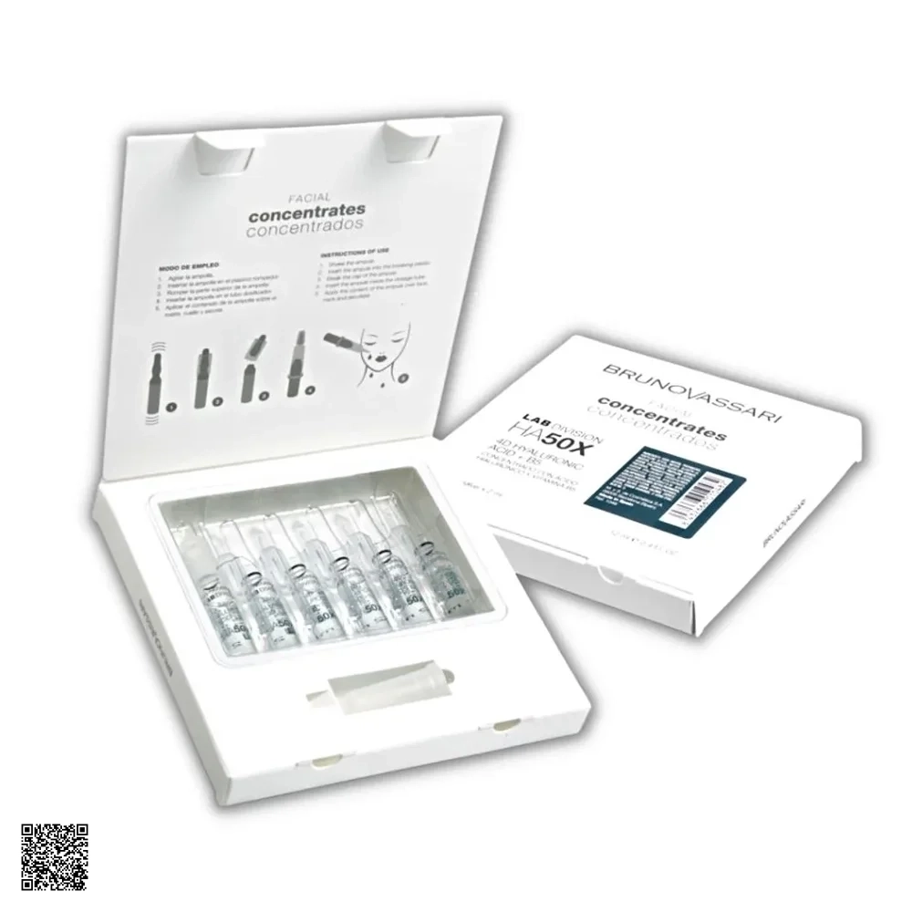 Bruno Vassari HA50X 4D Hyaluronic Acid + B5 - Huyết Thanh Căng Bóng Da