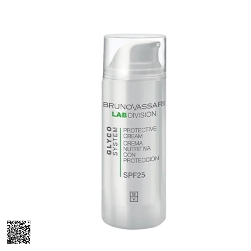 Bruno Vassari Glyco System Protective Cream SPF25 - Kem Dưỡng Cấp Ẩm Sâu Ban Ngày