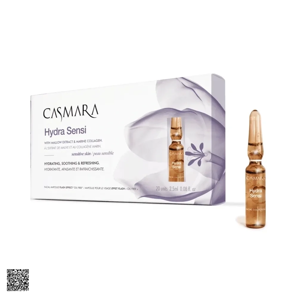 Casmara Hydra Sensi Ampoule - Huyết Thanh Cấp Ẩm Làm Dịu Da