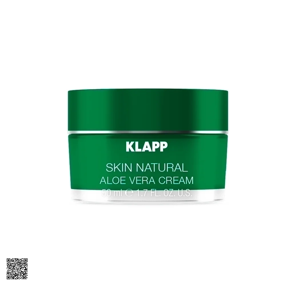 Klapp Skin Natural Aloe Vera Cream - Kem Dưỡng Ẩm Lô Hội Giúp Làm Dịu Da