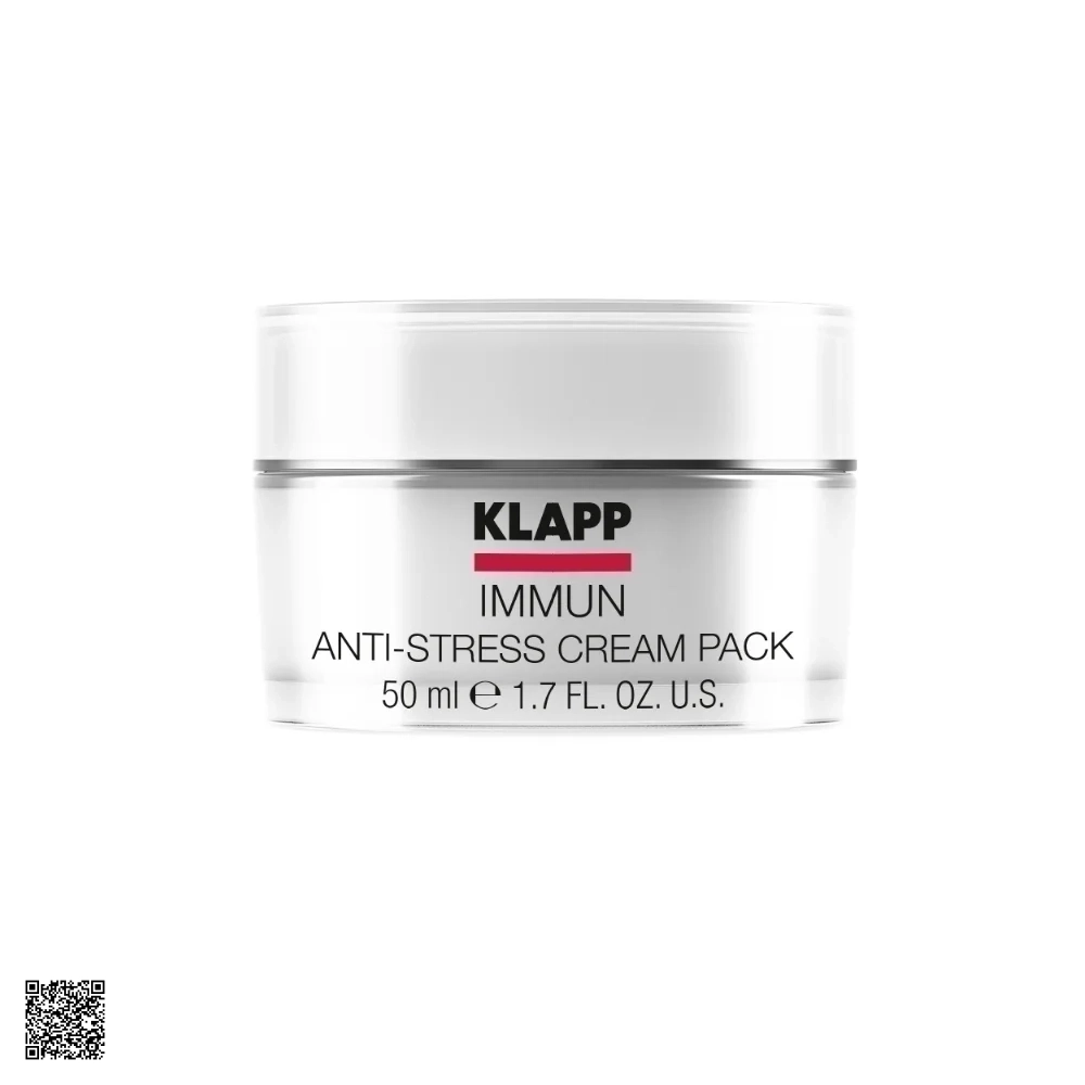 Klapp Immun Anti-Stress Cream Pack - Kem Dưỡng Ẩm Cho Da Khô Yếu (50ml)