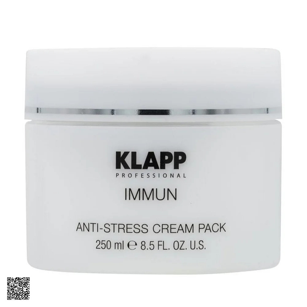 Klapp Immun Anti-Stress Cream Pack - Kem Dưỡng Ẩm Cho Da Khô Yếu (250ml)
