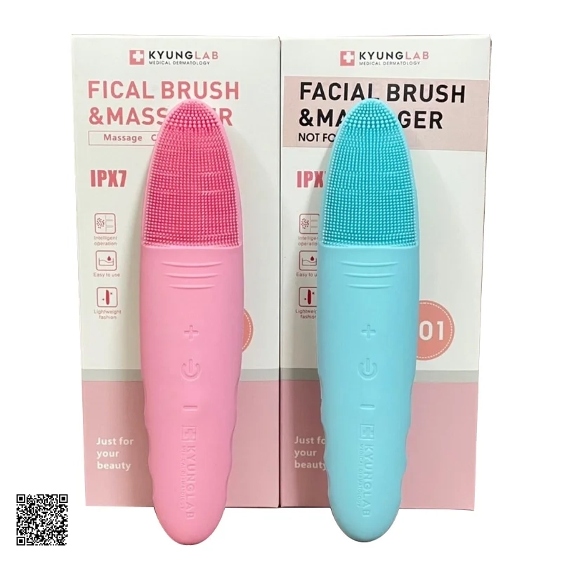 Kyung Lab Facial Brush & Massager - Máy Rửa Mặt 5 Chế Độ Từ Hàn Quốc