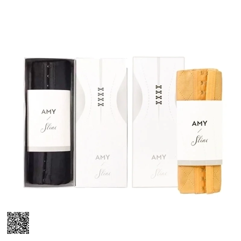 Đai Nịt Định Hình Vòng Eo AMY SLINE (NUDE / ĐEN)