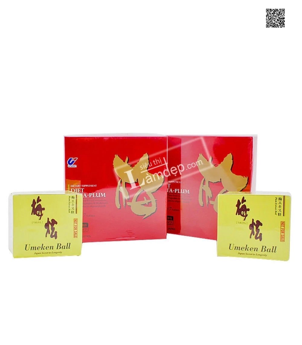 Umeken Diet Meta Plum - Giảm Cân, Thanh Lọc Cơ Thể, Tăng Lợi Khuẩn Đường Ruột