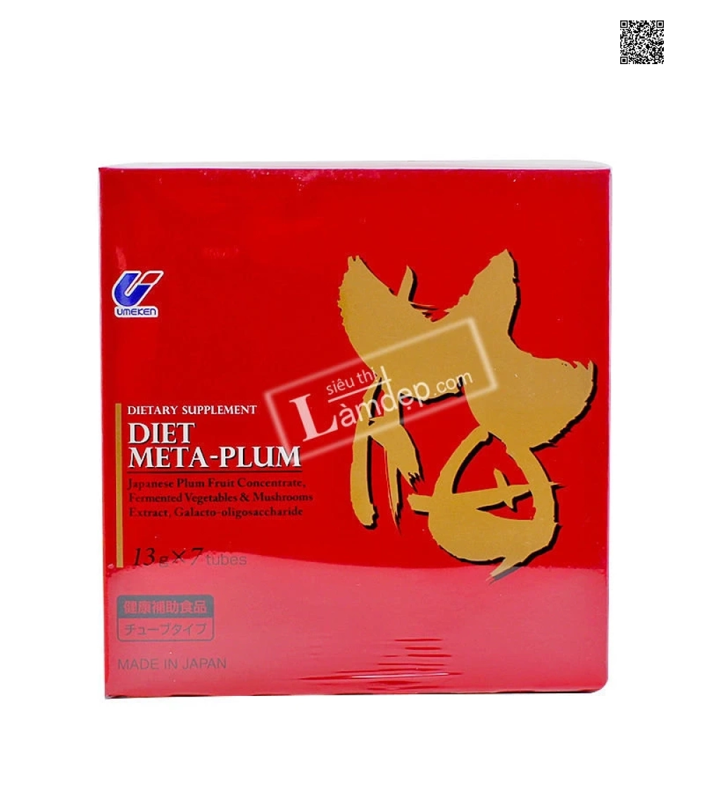 Umeken Diet Meta Plum - Giảm Cân, Thanh Lọc Cơ Thể, Tăng Lợi Khuẩn Đường Ruột