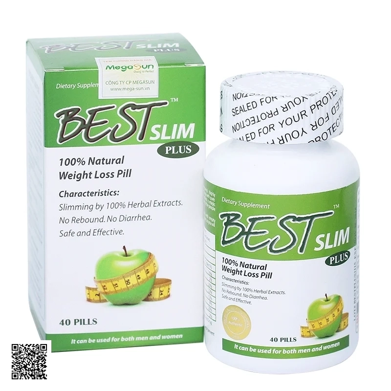 Thuốc Giảm Cân BEST SLIM PLUS Mẫu Mới Từ Mỹ
