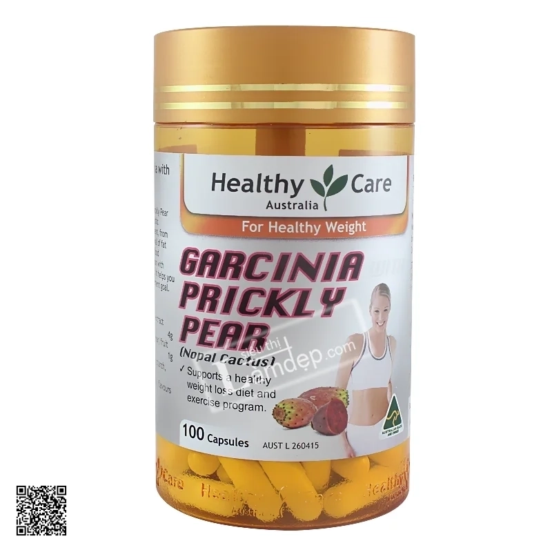 Thuốc Giảm Cân Healthy Care Garcinia With Prickly Pear