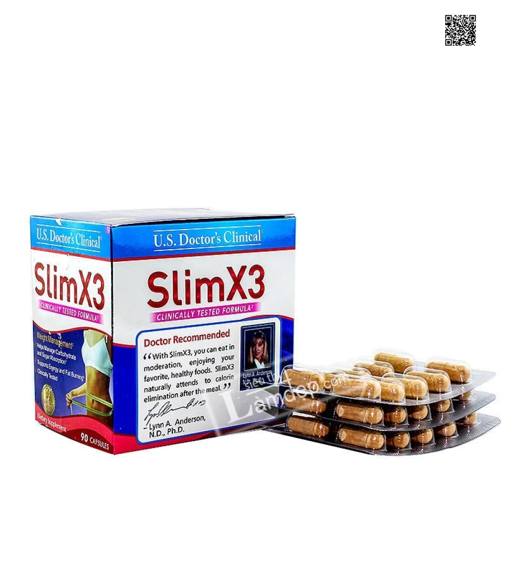 Viên Uống Giảm Cân Slim X3