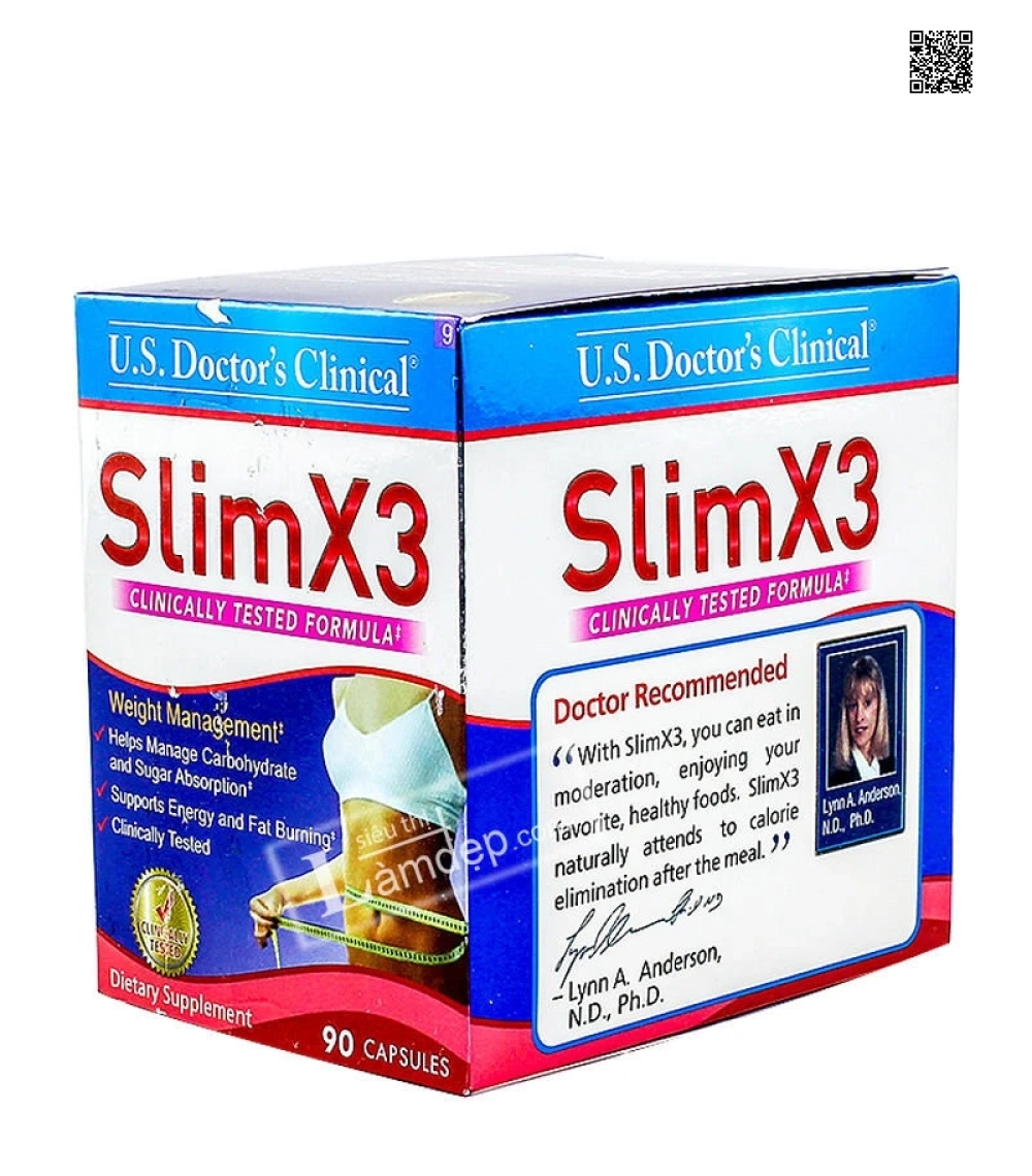Viên Uống Giảm Cân Slim X3